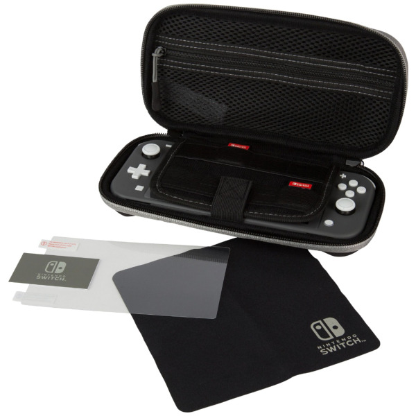 Nintendo Switch Lite Black Protection Kit Carrying Case [Power A